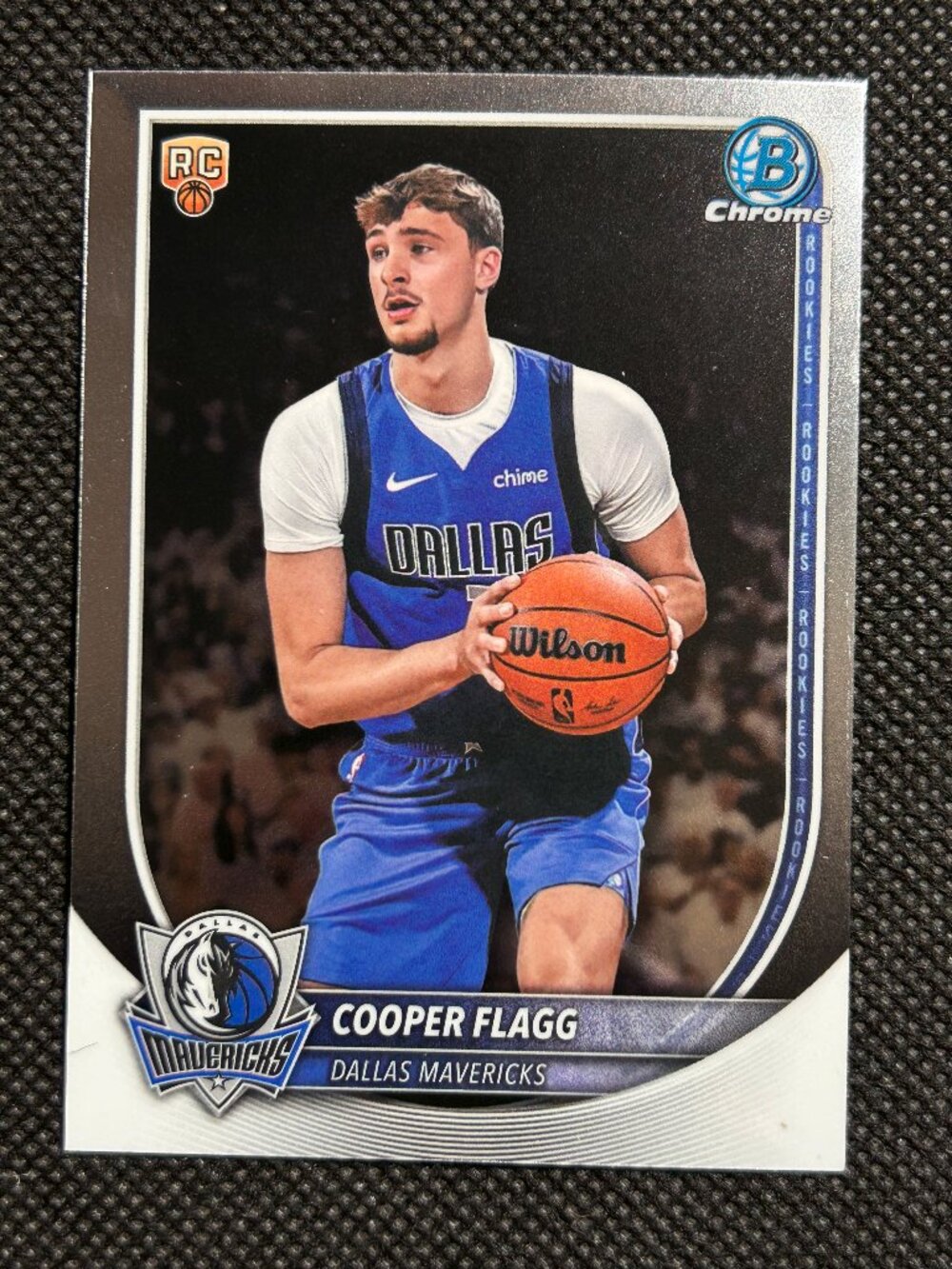 2025-26 Bowman Cooper Flagg Chrome RC Rookie #BCV-1 Dallas Mavericks